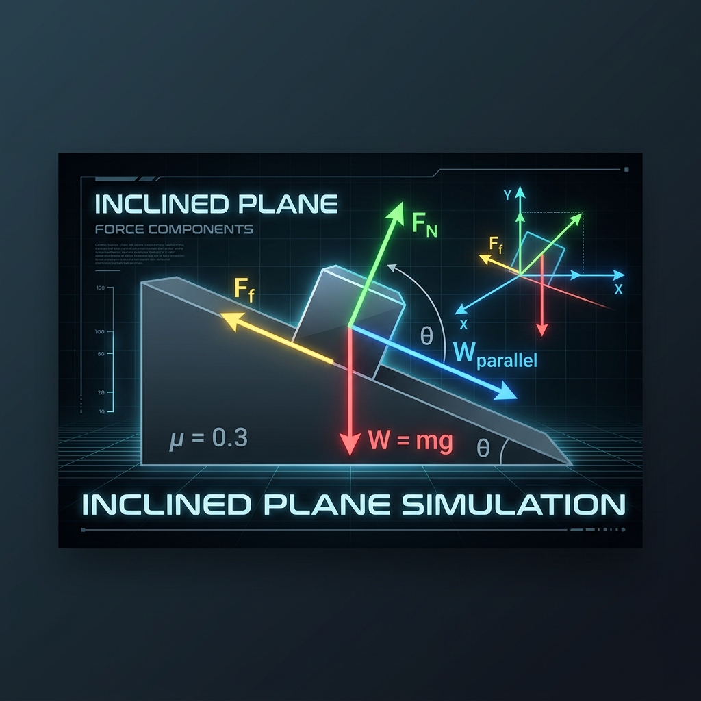 Simulação de Plano Inclinado